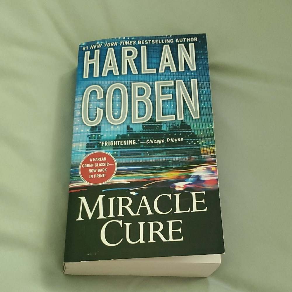 Harlan Coben 'Miracle Cure' Book